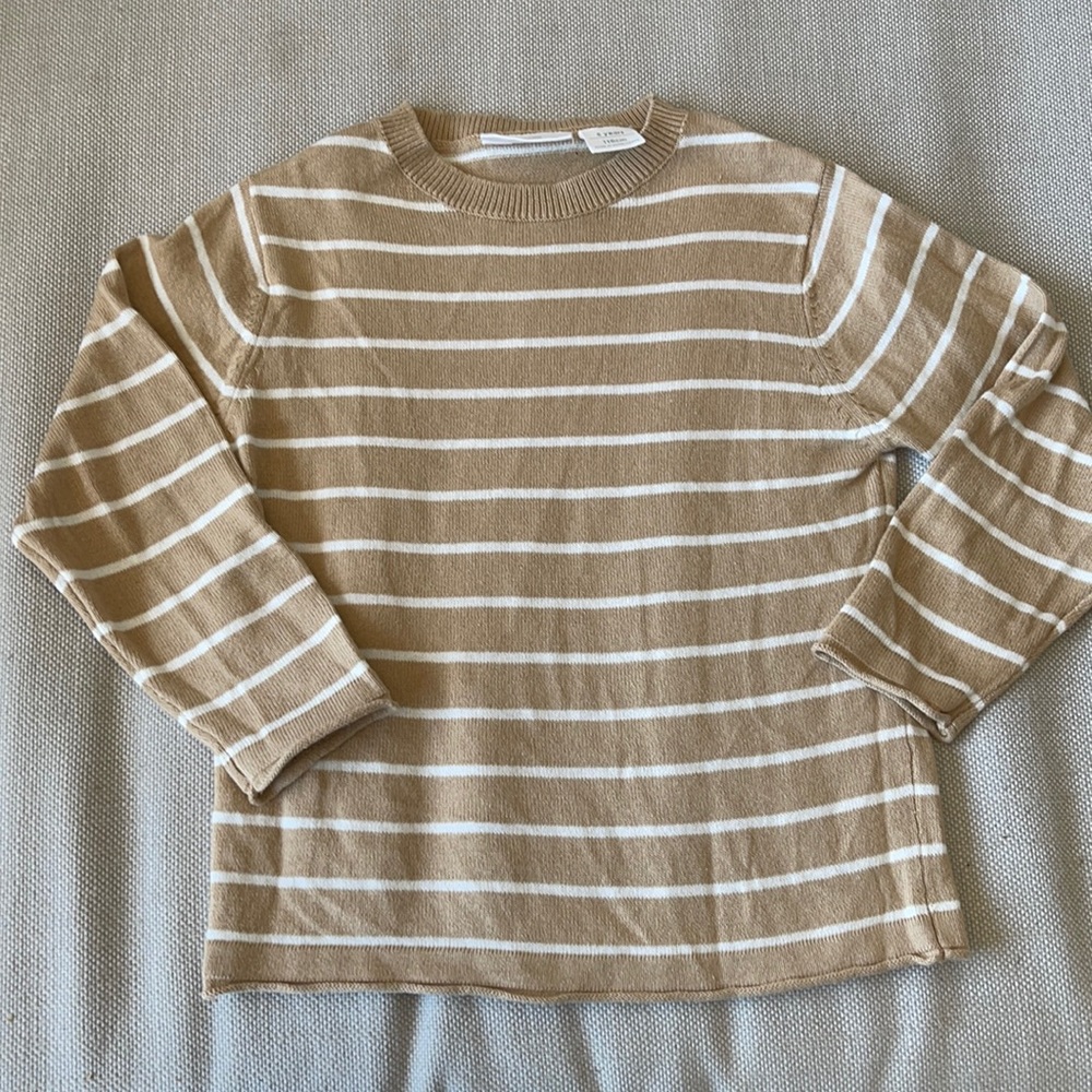 Mango Kids Boys cotton Lightweight Striped Sweater